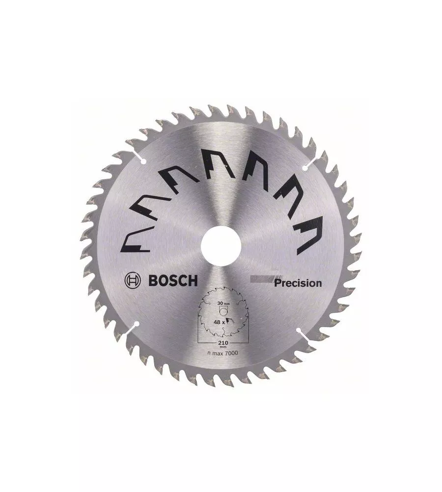 LAMA PER SEGA CIRCOLARE "PRECISION" 210X2X30 - 48 DENTI - BOSCH.
