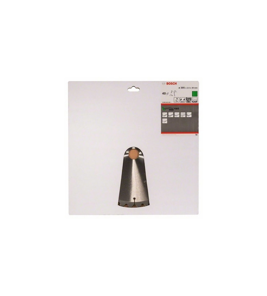 LAMA PER SEGA CIRCOLARE "OPTILINE WOOD" 305X30 - 40 DENTI - BOSCH.