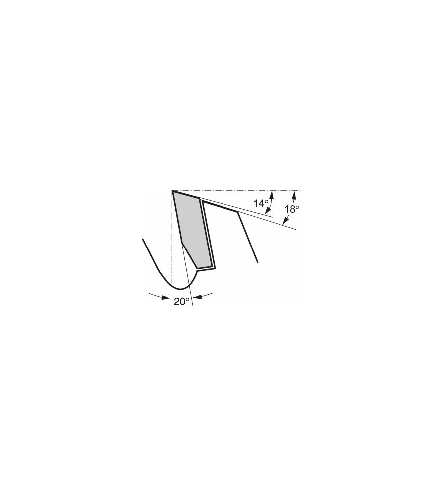 LAMA PER SEGA CIRCOLARE "CONSTRUCT WOOD" 350X30 - 24 DENTI - BOSCH.