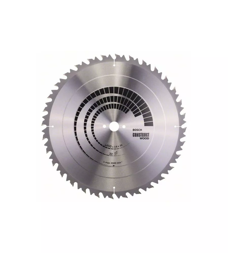 LAMA PER SEGA CIRCOLARE "CONSTRUCT WOOD" 450X30 - 32 DENTI - BOSCH.