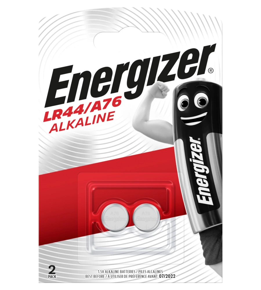 ENERGIZER LR44/A76 ALKALINE BP2