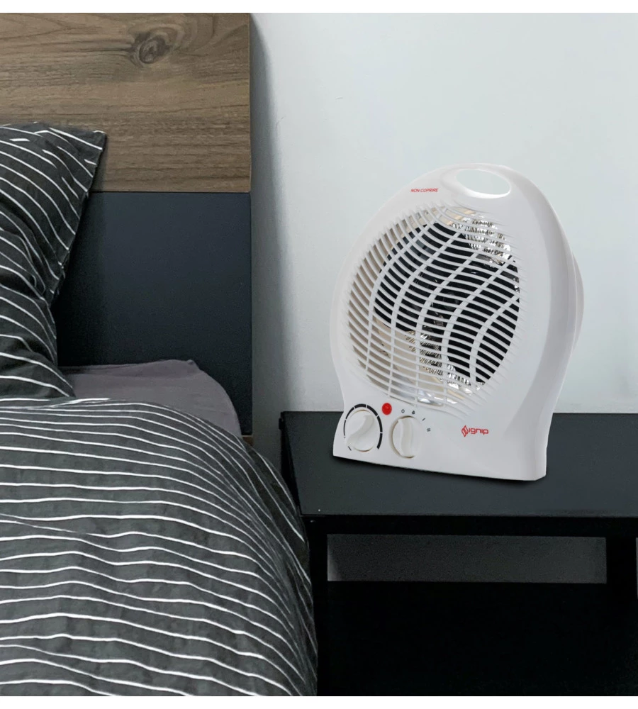 TERMOVENTILATORE VERTICALE CON TERMOSTATO 2000 W - IGNIP