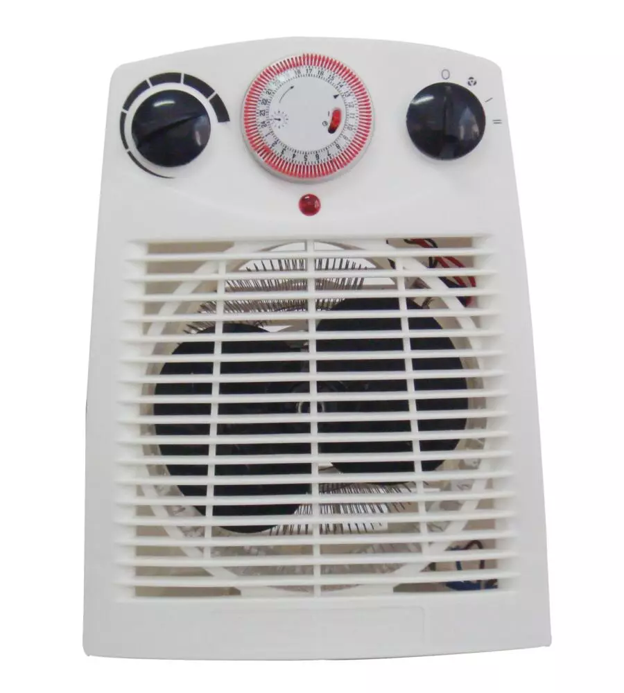TERMOVENTILATORE REGOLABILE CON TERMOSTATO E PROGRAMMATORE 220-240 V, 50-60 HZ E 2000 W - IGNIP