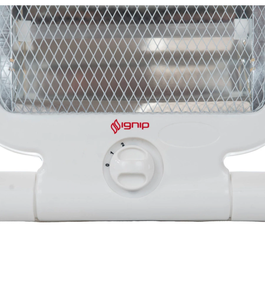 STUFA AL QUARZO IGNIP CON POTENZA REGOLABILE DA 400 A 800 WATT, 220-240 V E 50/60 HZ