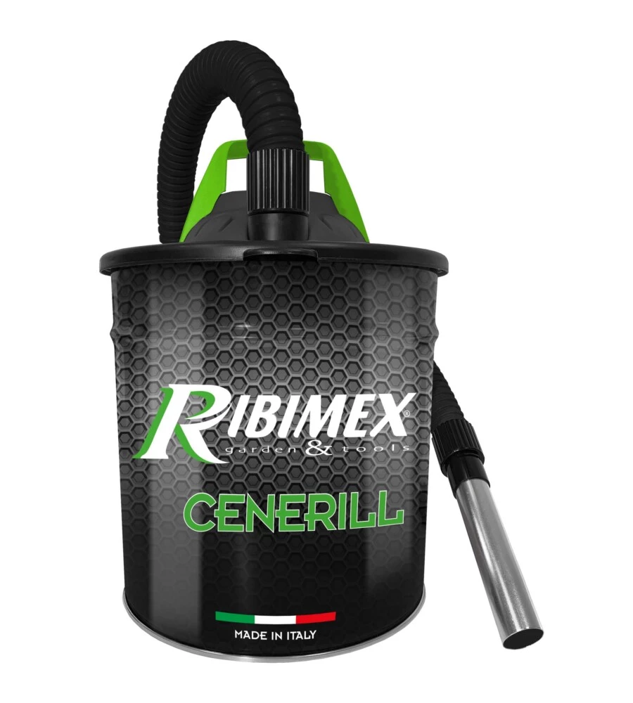 ASPIRACENERE ELETTRICO "CENERILL"  1000 W 18 L - RIBIMEX.