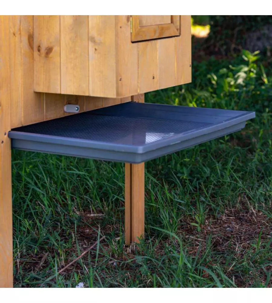 CASETTA POLLAIO PER GALLINE "HEN HOUSE 10" IN LEGNO DI PINO,  124X98X110 CM - FERPLAST