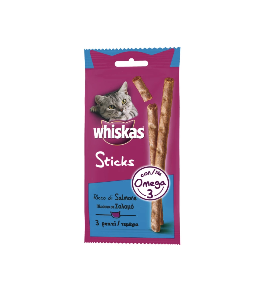 CAT STICKS SALMONE 18 GR.