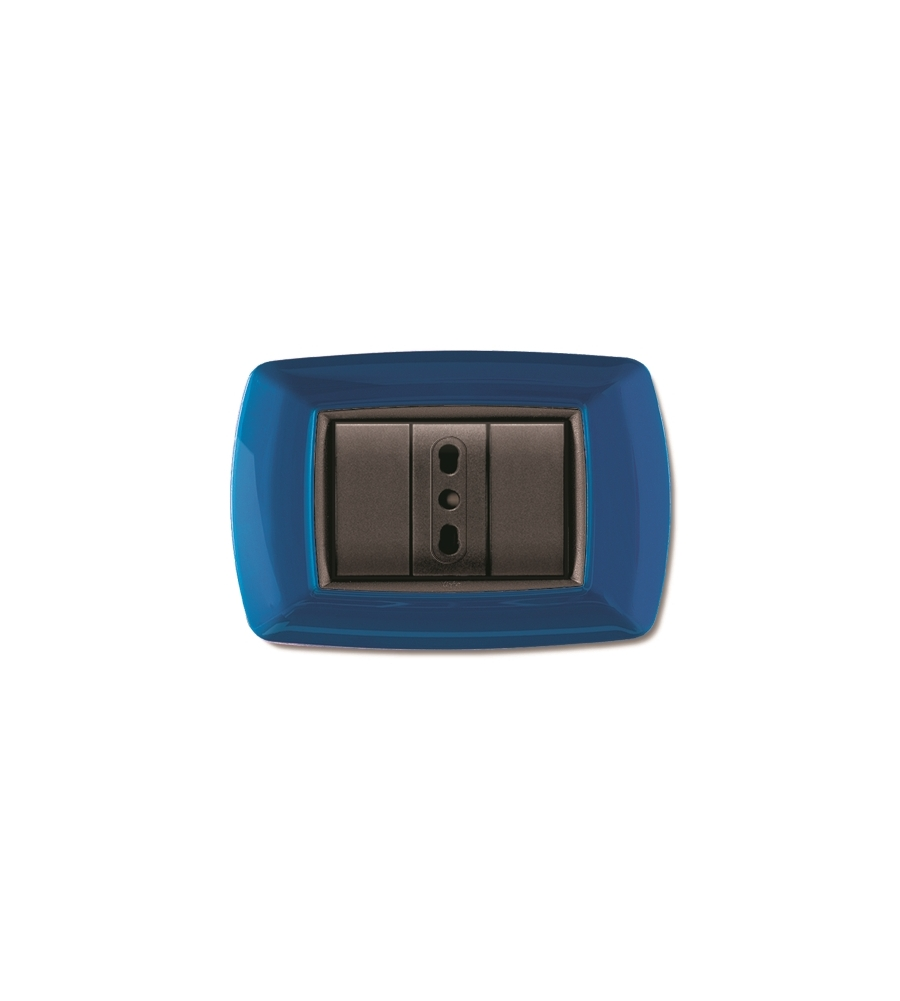 PLACCA LIFE 3 POSTI BLU.