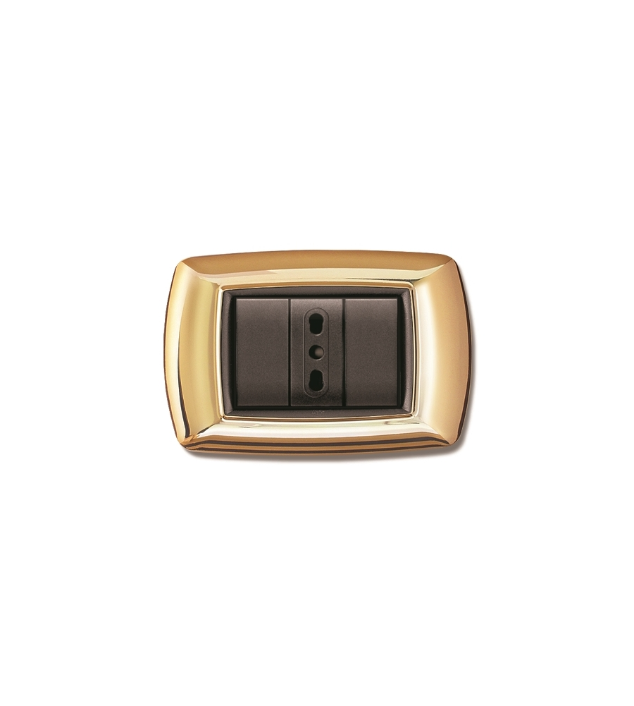 PLACCA LIFE 3 POSTI ORO.