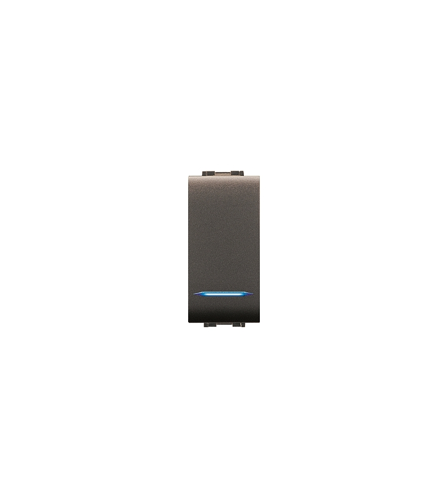 INTERRUTTORE UNIPOLARE ILLUMINABILE SERIE MYLIFE 16AX.
