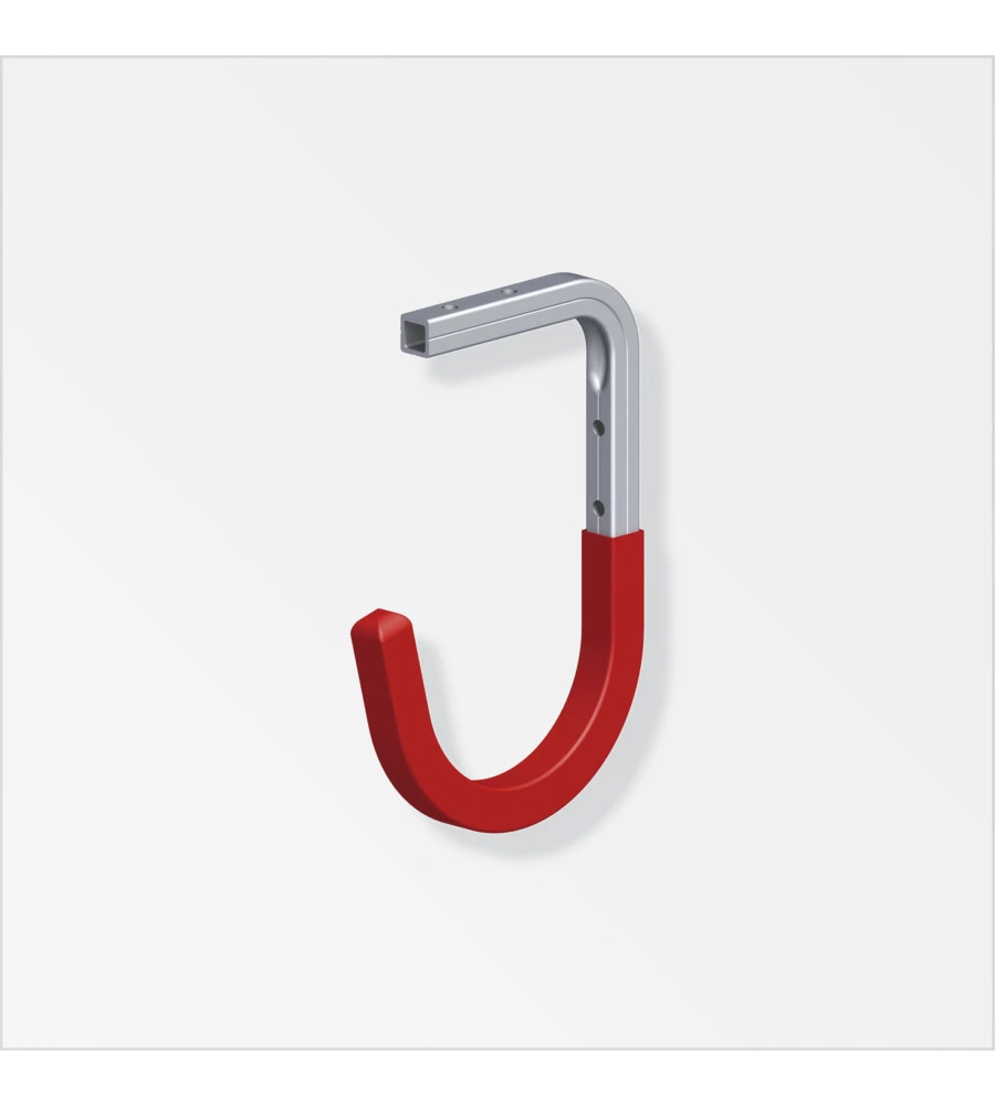 GANCIO PER PARETI E SOFFITTI GOMMATO IN ALLUMINIO T8 R 100x165