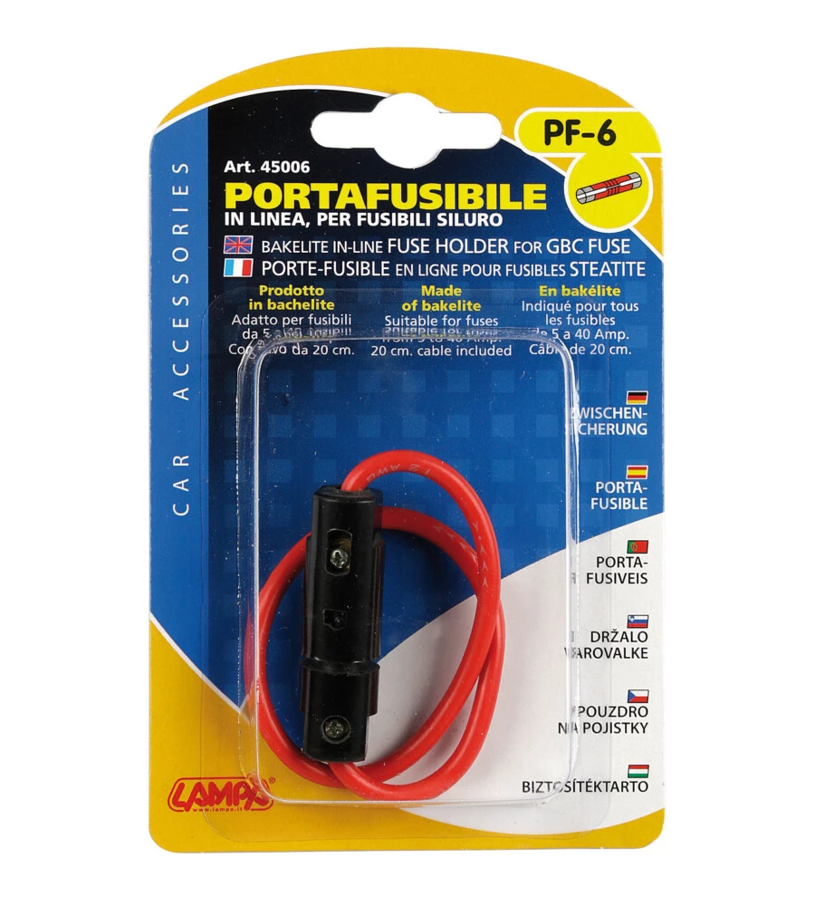 PORTAFUSIBILE IN BACHELITE  45006