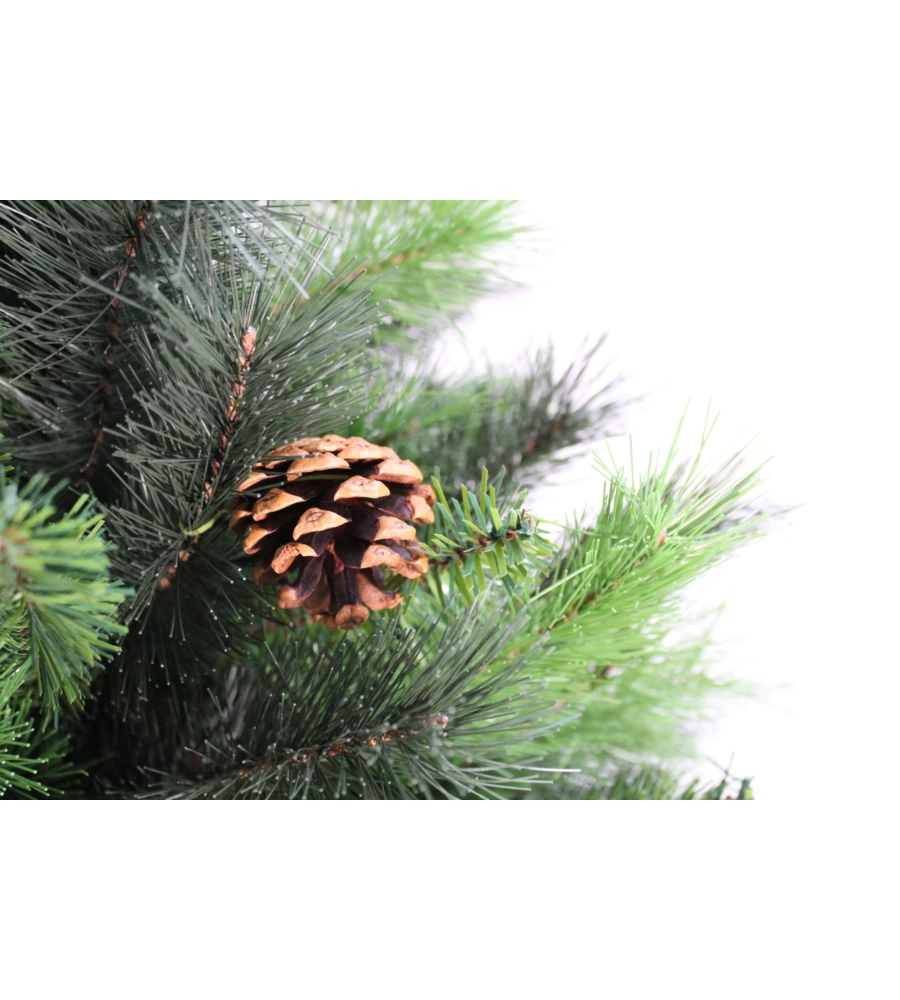 ALBERO DI NATALE "NEBRASKA" CON 865 RAMI E APERTURA AD OMBRELLO, 180 CM