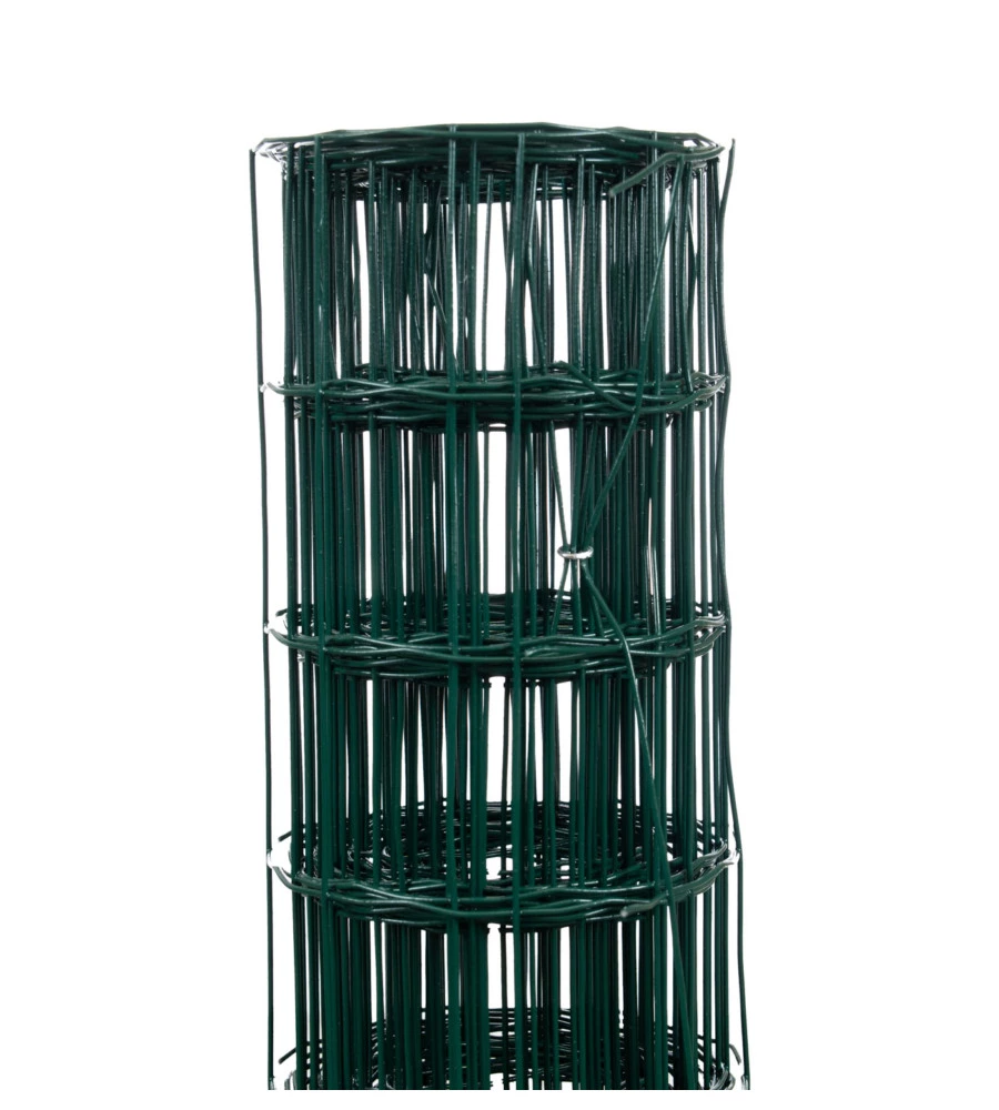 RETE METALLICA LINEARE PLASTIFICATA 120 CM X 10 MT