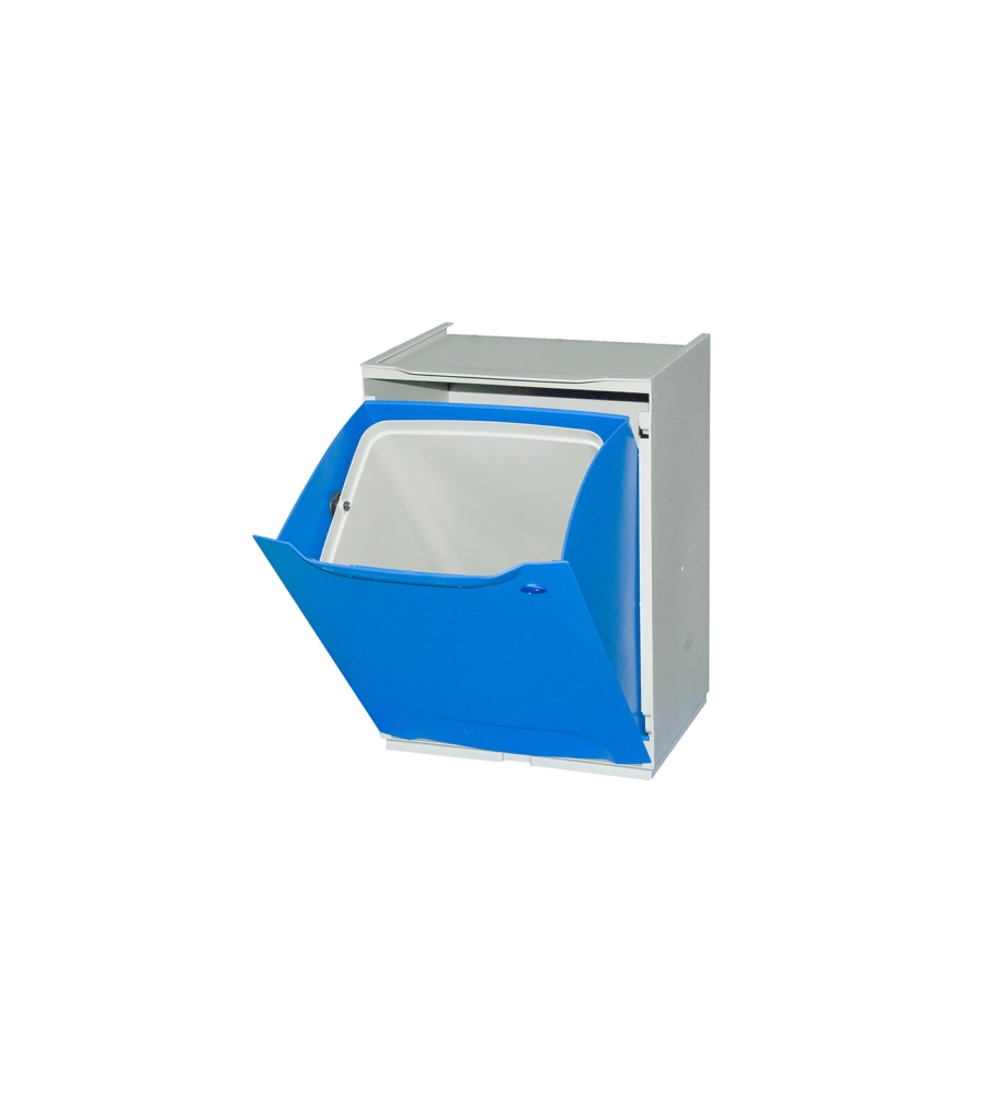 PATTUMIERA ARTPLAST "ECO-LOGICO" IN POLIPROPILENE BLU 34X29X47 CM