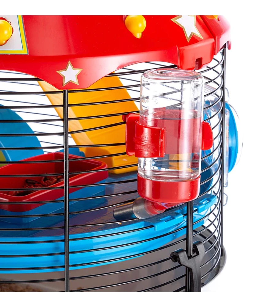 GABBIA PER CRICETI "CIRCUS FUN", 49,5X34X42,5 CM - FERPLAST