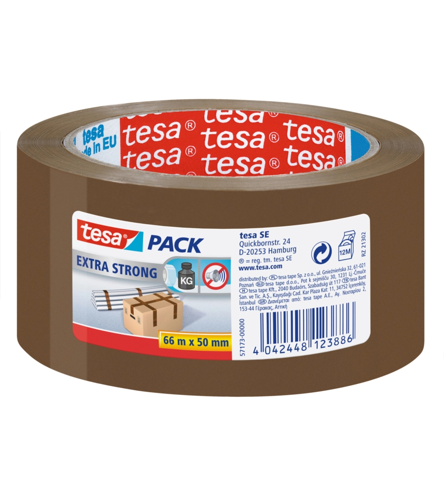NASTRO DA IMBALLO TRASPARENTE PVC