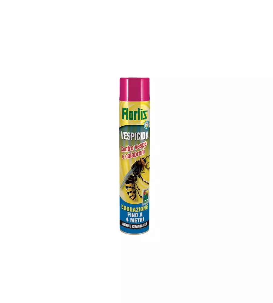 INSETTICIDA PER VESPE E CALABRONI FLORTIS, 750 ML