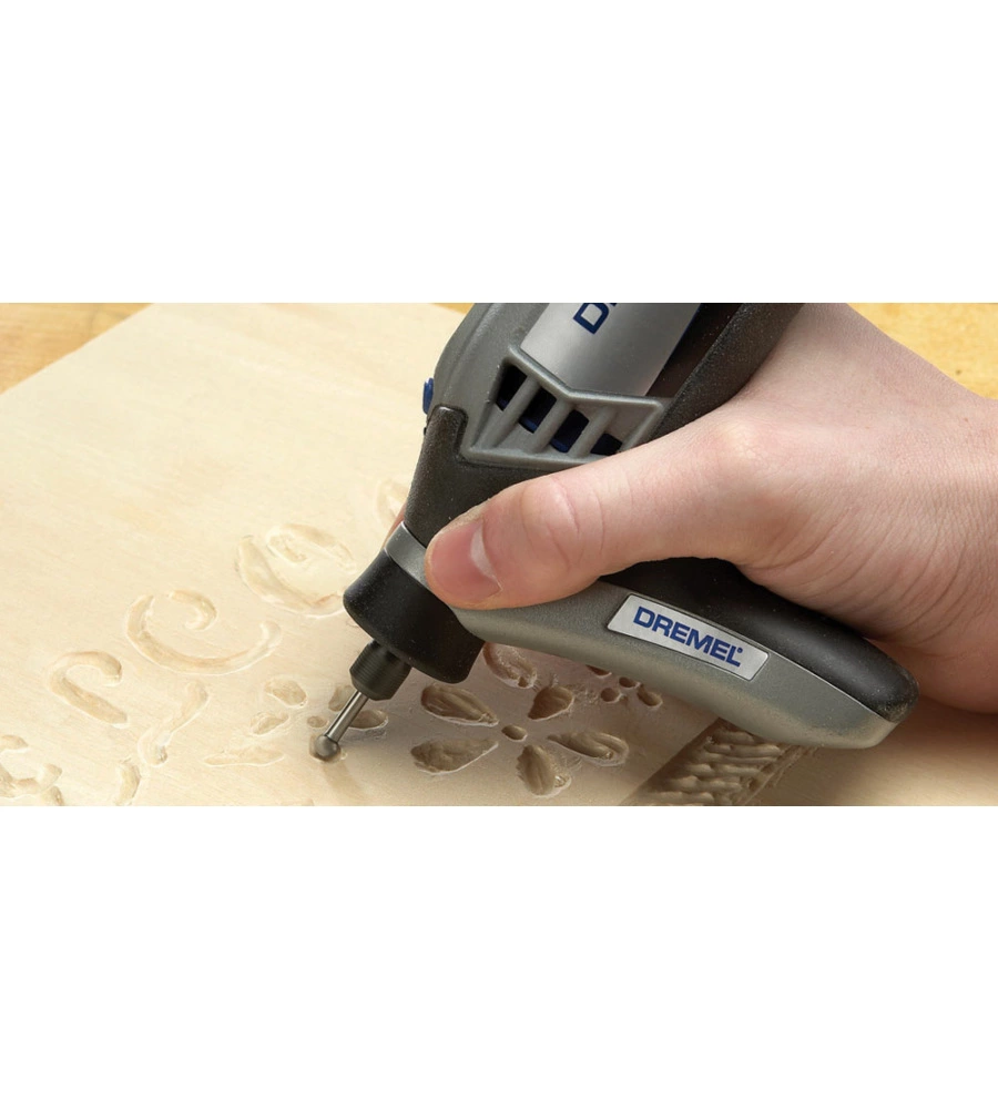 DREMEL IMPUGNATURA DI DETTAGLIO (INCLUDE FRESA PER INCISIONE 107 + PINZA) - BOSCH.