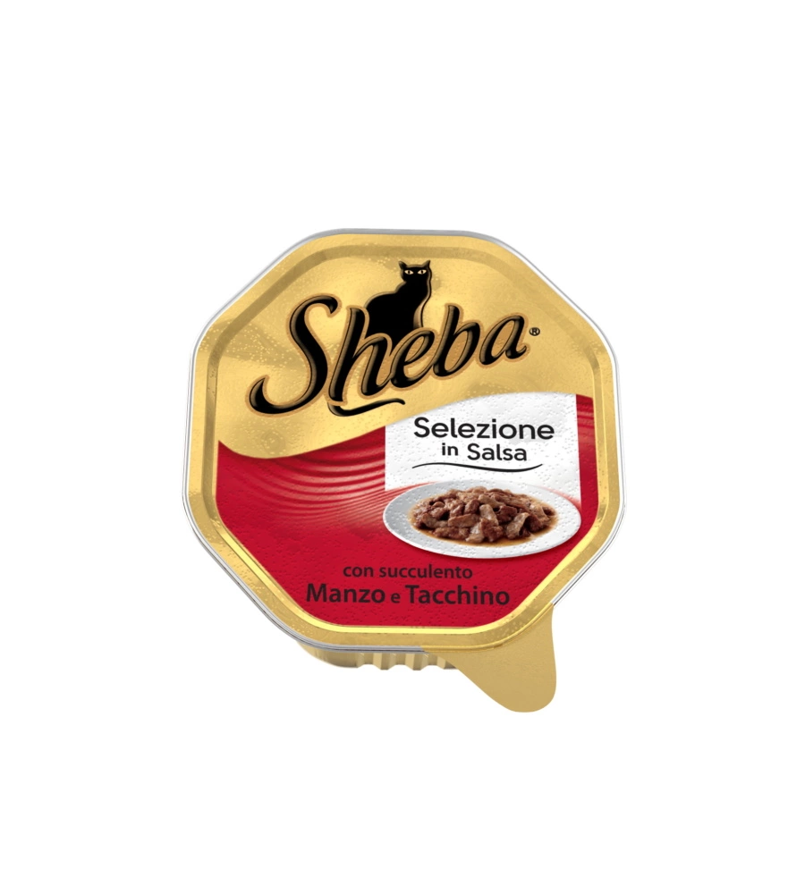 SHEBA SELEZIONE IN SALSA CON SUCCULENTO MANZO E TACCHINO