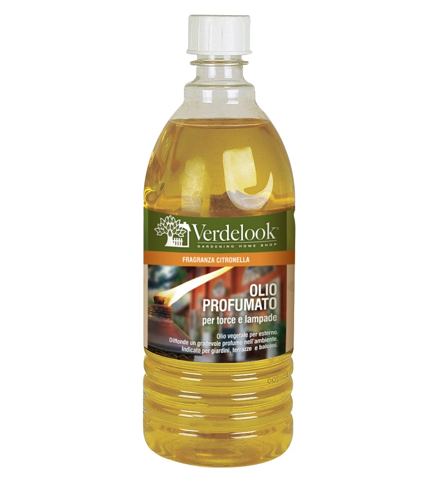 OLIO LAMPANTE A BASE VEGETALE CON FRAGRANZA ALLA CITRONELLA 1 L