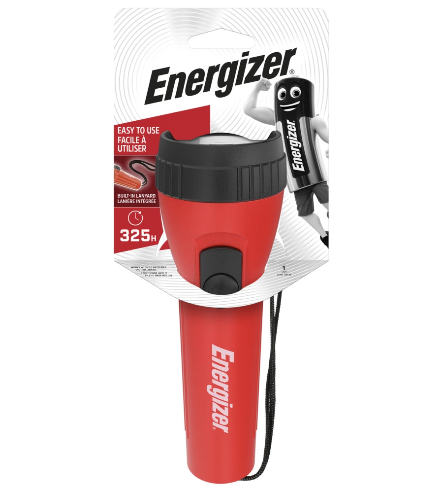 TORICIA A BATTERIA ENERGIZER "OPP LED TORCH 2D" 25 LUMEN 2 D