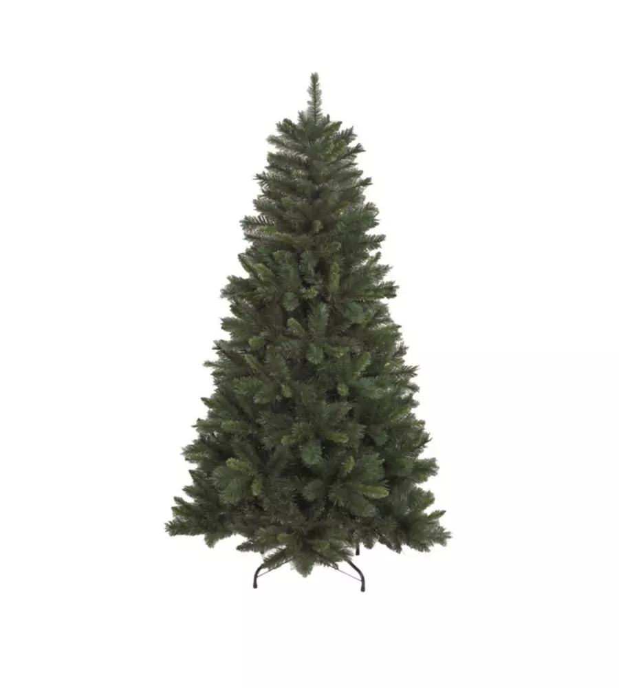 ALBERO DI NATALE ARTIFICIALE XMAS JOY "TIFFANY" VERDE 210 CM