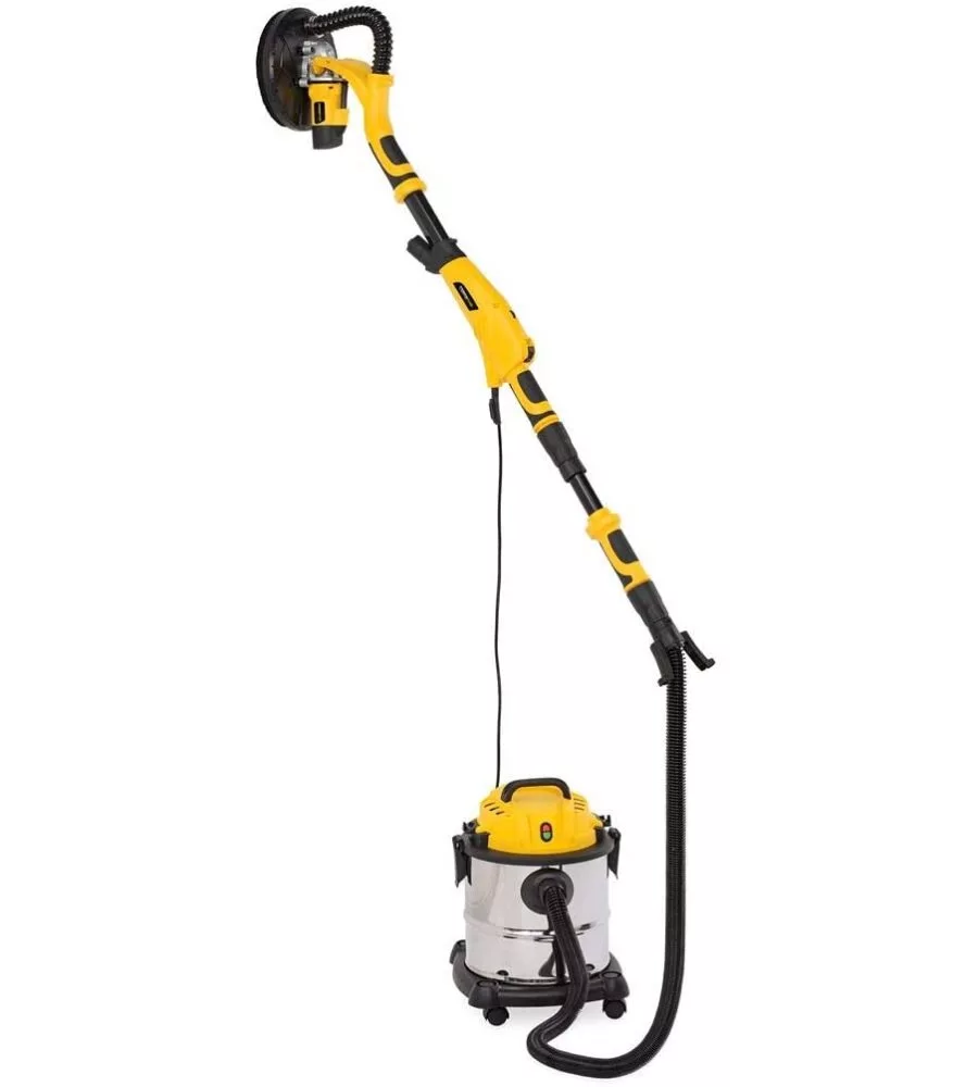 CARTEGGIATRICE LEVIGATRICE PER MURO CON ASTA TELESCOPICA ALLUNGABILE 710W