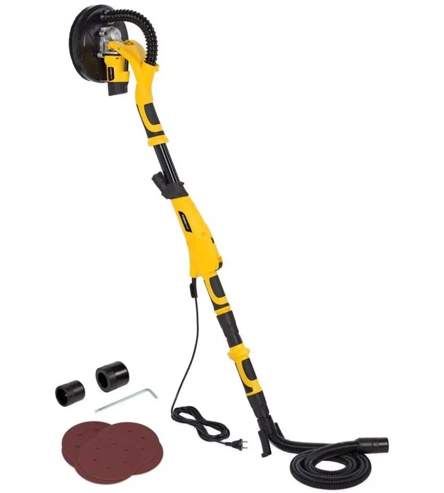 CARTEGGIATRICE LEVIGATRICE PER MURO CON ASTA TELESCOPICA ALLUNGABILE 710W