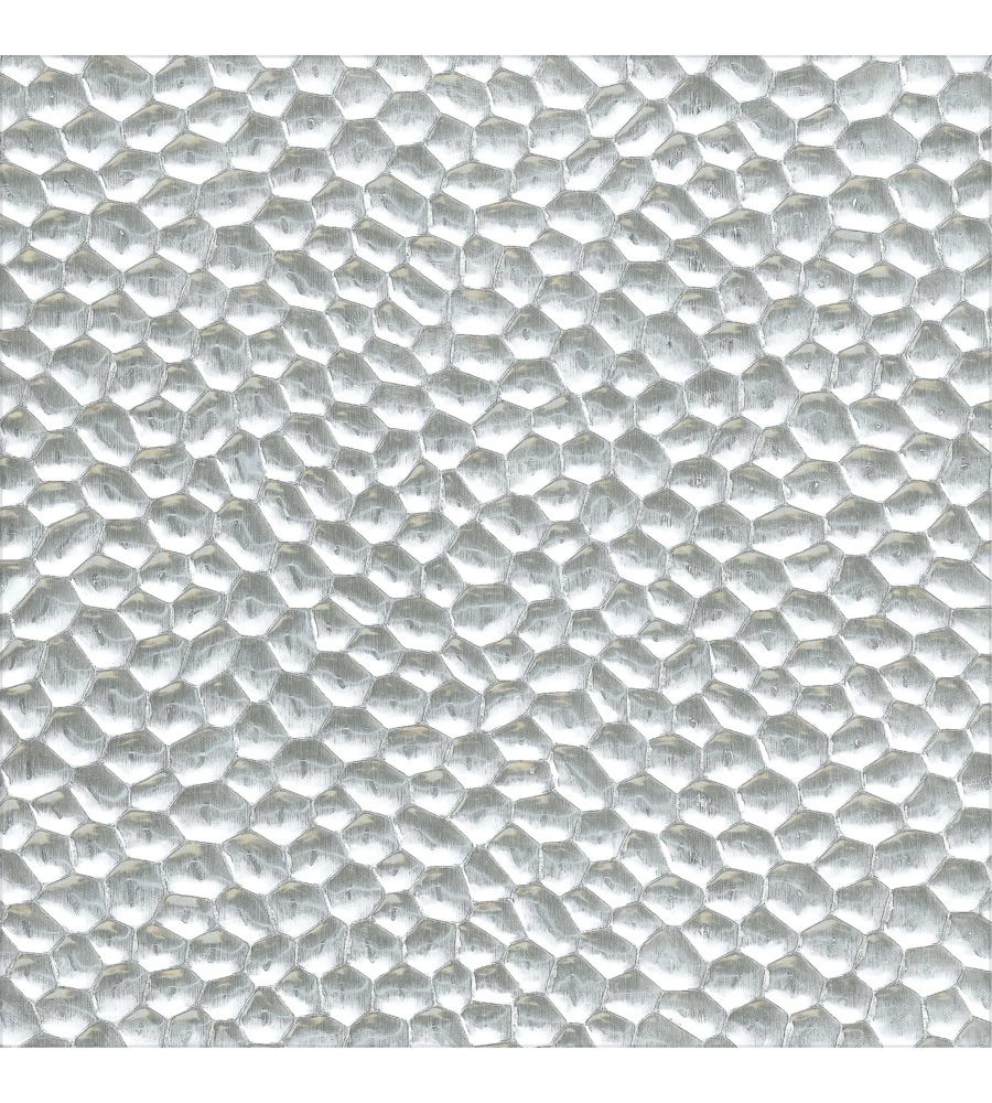 LAMIERA IN ALLUMINIO NATURALE EFFETTO MARTELLATO 250 x 500 x 0,5.