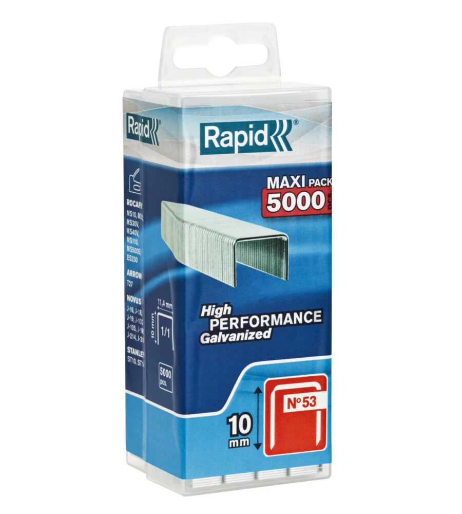 GRAFFE 53/10 MM SCATOLA 5000P