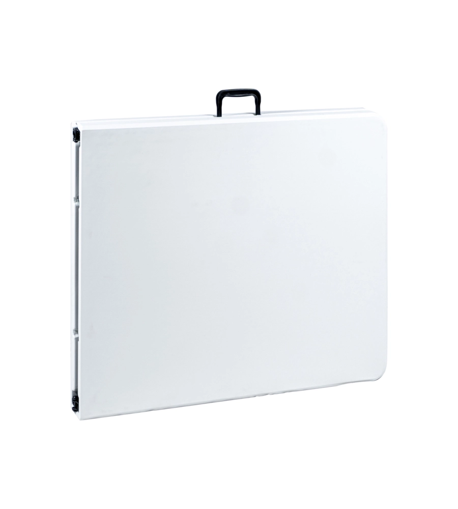 TAVOLO DA CAMPEGGIO PIEGHEVOLE EUROGARDEN IN POLIETILENE BIANCO 183X76X72 CM