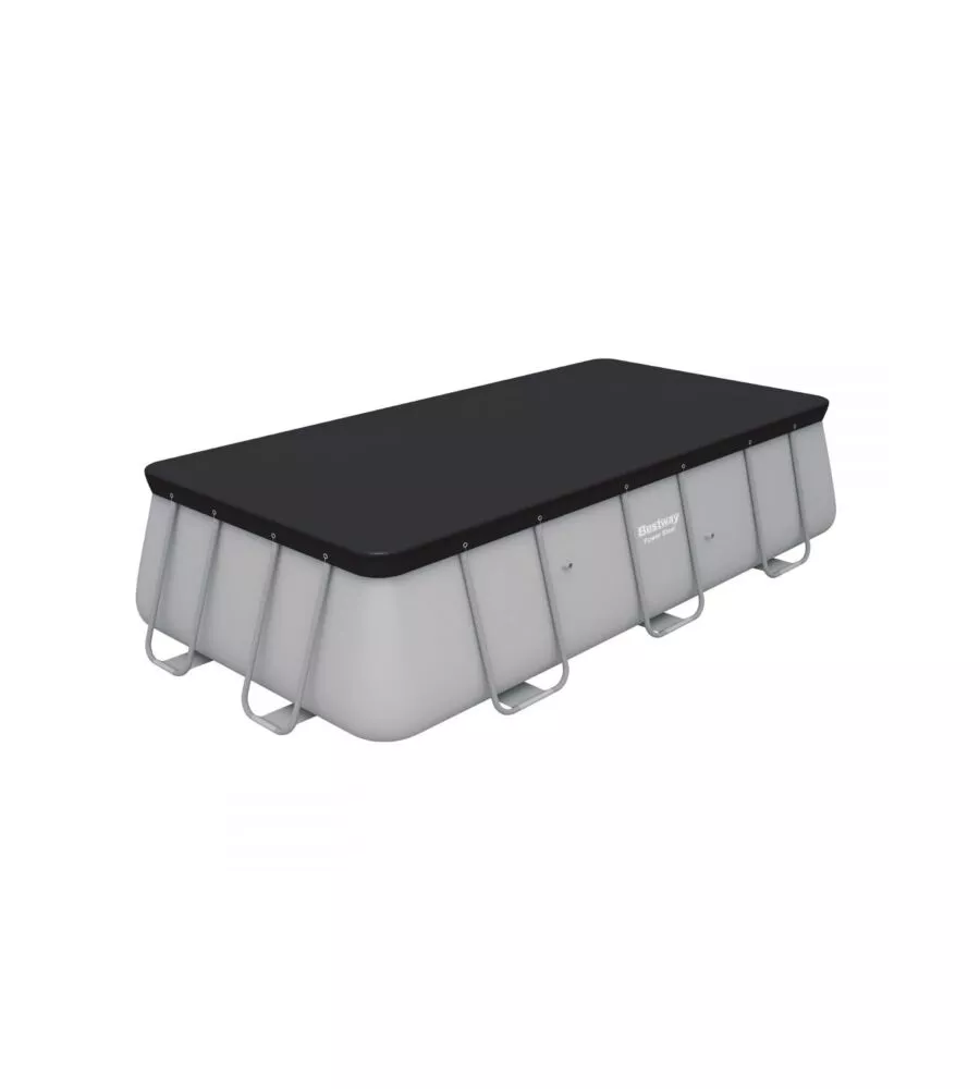 TELO DI COPERTURA PER PISCINA  RETTANGOLARE DA 400 CM BESTWAY "POWER STEEL FRAME" - COD. 58232