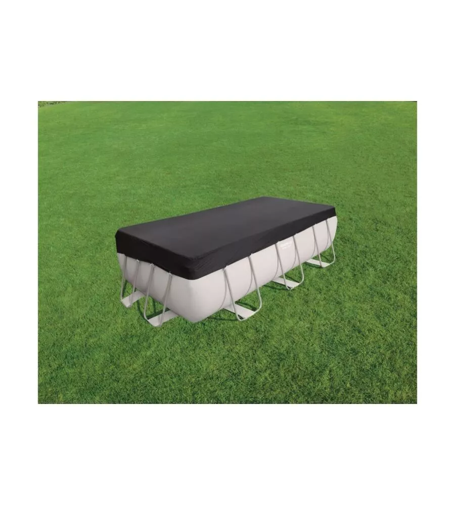 TELO DI COPERTURA PER PISCINA  RETTANGOLARE DA 400 CM BESTWAY "POWER STEEL FRAME" - COD. 58232