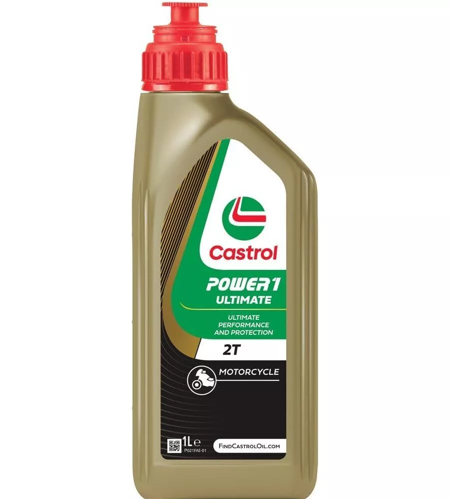 OLIO LUBRIFICANTE PER MOTORI A 2 TEMPI CASTROL "POWER 1 RACING 2T" 1 LITRO
