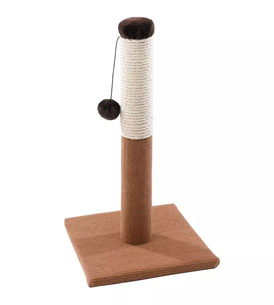 Mobile lavabo a parete con lavabo LAGOA Marrone chiaro