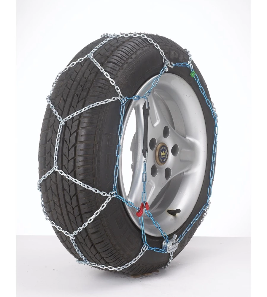 CATENE DA NEVE MADE IN ITALY PER AUTO "ZIP 9" CODICE MISURA 070 - KONIG.