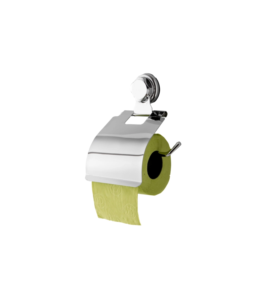 BESTLOCK SUPPORTO PER CARTA IGIENICA CON FISSAGGIO A VENTOSA.