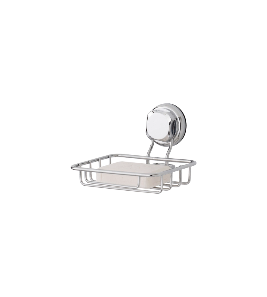 BESTLOCK PORTA SAPONE CON FISSAGGIO A VENTOSA.