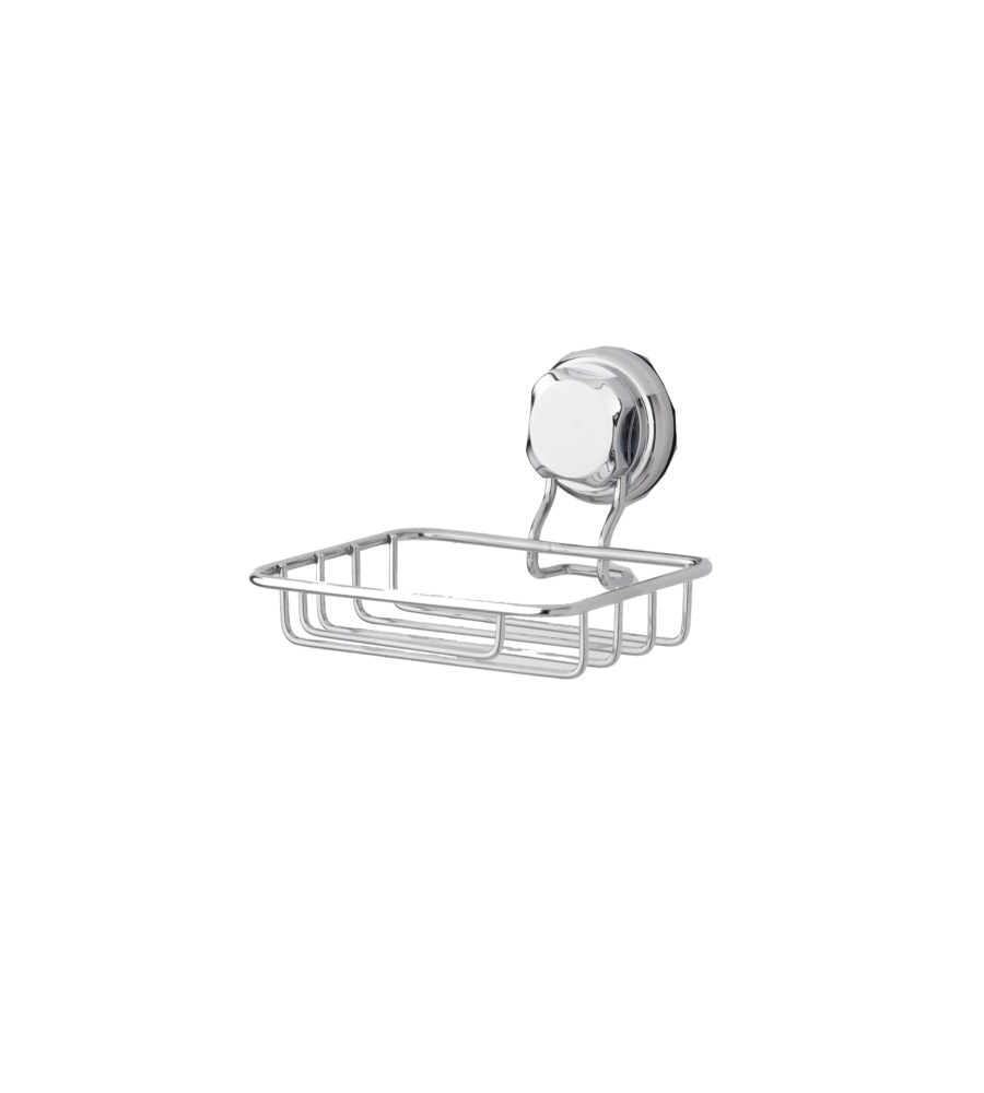 BESTLOCK PORTA SAPONE CON FISSAGGIO A VENTOSA.