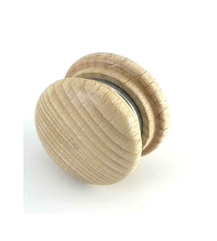 2 COPPIE MAGNETIC TEND Ø30MM RACCOGLI TENDA - COLORE NATURALE.