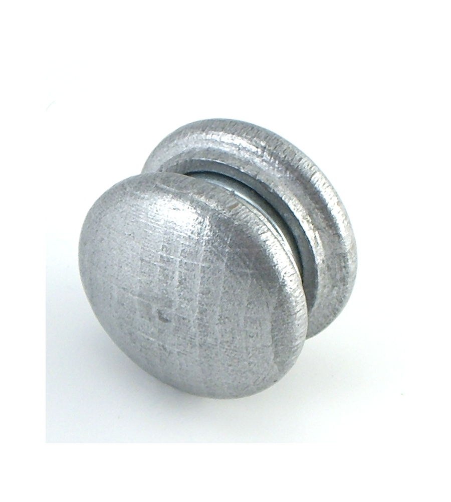 2 COPPIE MAGNETIC TEND Ø30MM RACCOGLI TENDA - COLORE ALLUMINIO.