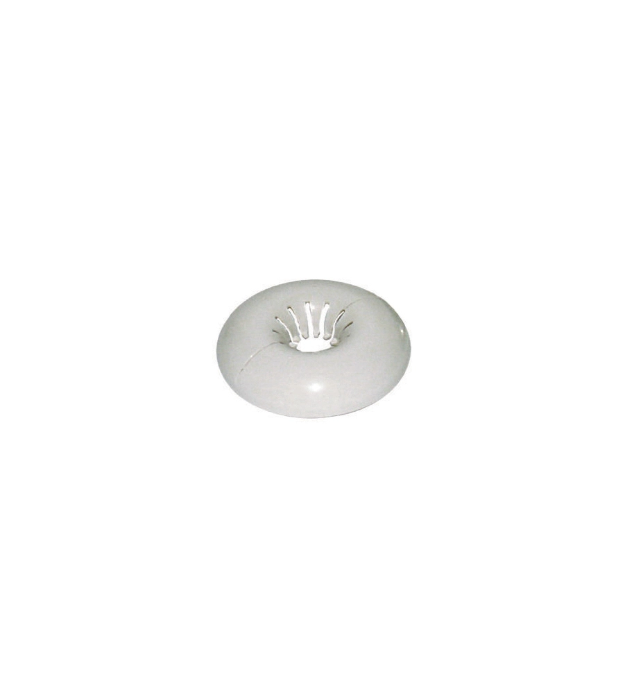 COPPIA ROSETTE COPRITUBO BIANCO