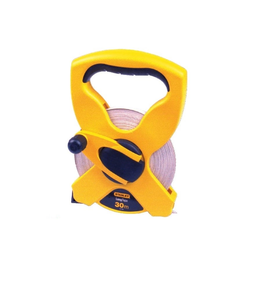 ROTELLA METRICA TELAIO APERTO CON NASTRO FIBERGLASS DA 60 METRI - STANLEY.
