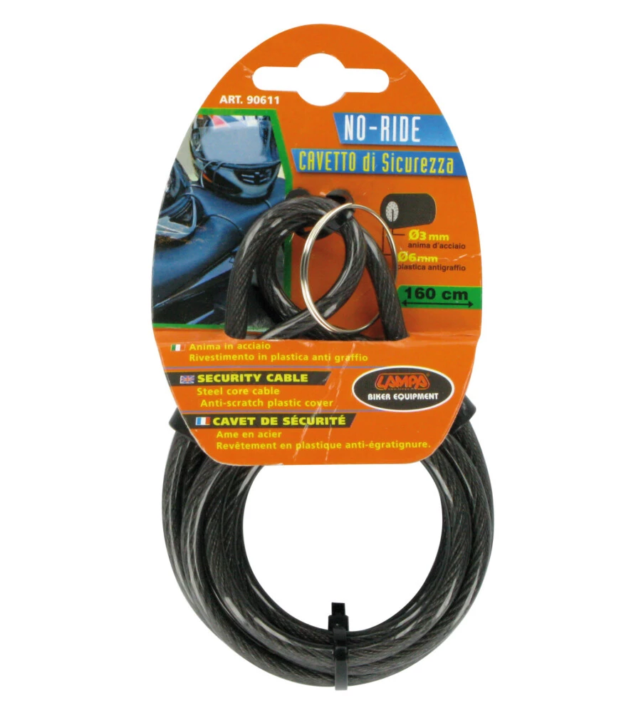 CAVO ANTIFURTO "NO RIDE"  90611