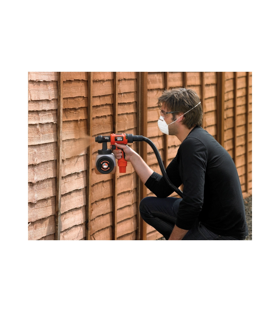 VERNICIATORE A SPRUZZO ELETTRICO BLACK&DECKER "HVLP400" 450 W