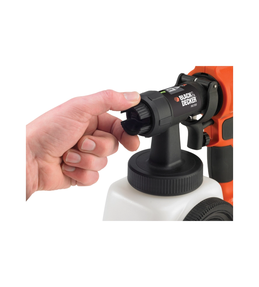 VERNICIATORE A SPRUZZO ELETTRICO BLACK&DECKER "HVLP200" 400 W