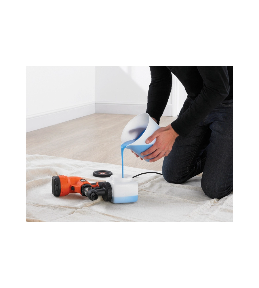 VERNICIATORE A SPRUZZO ELETTRICO BLACK&DECKER "HVLP200" 400 W
