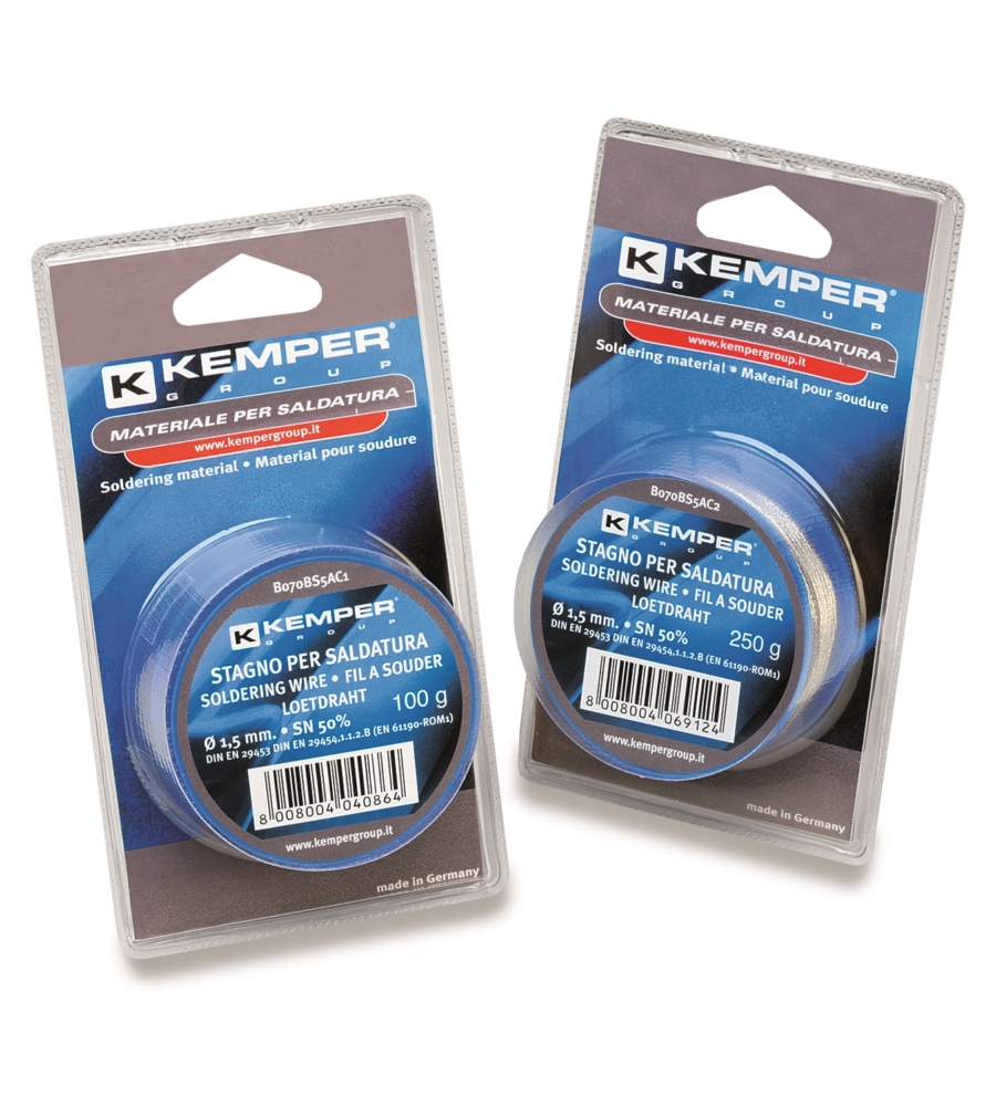 KEMPER FILO DI STAGNO PER SALDARE DIAMETRO 1,5 MM 20 GR