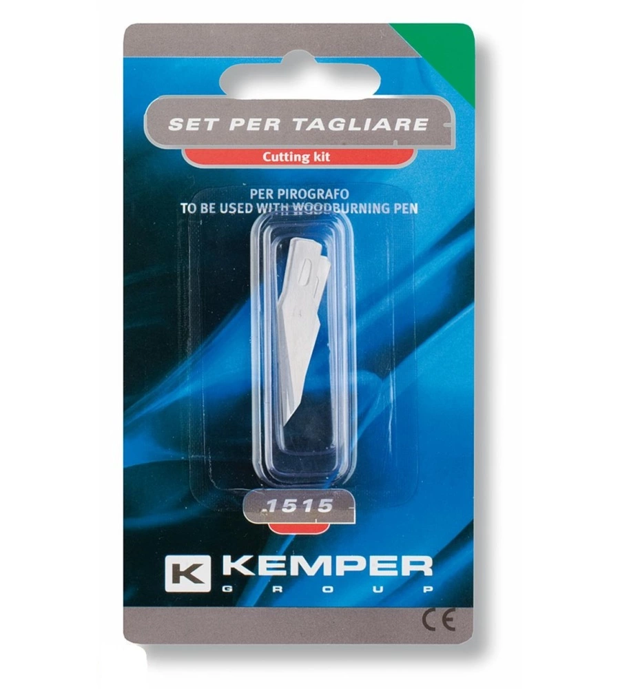 KEMPER SET 6 LAME PER TAGLIARE CON PIROGRAFO